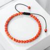 4 6 8mm Malachite Beaded Bracelet Natural Stone Green Blue Braided Bangles Handmade Healing Bracelets Jewelry Gifts for Friends