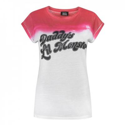 Womens/Ladies Daddy`s Lil Monster T-Shirt