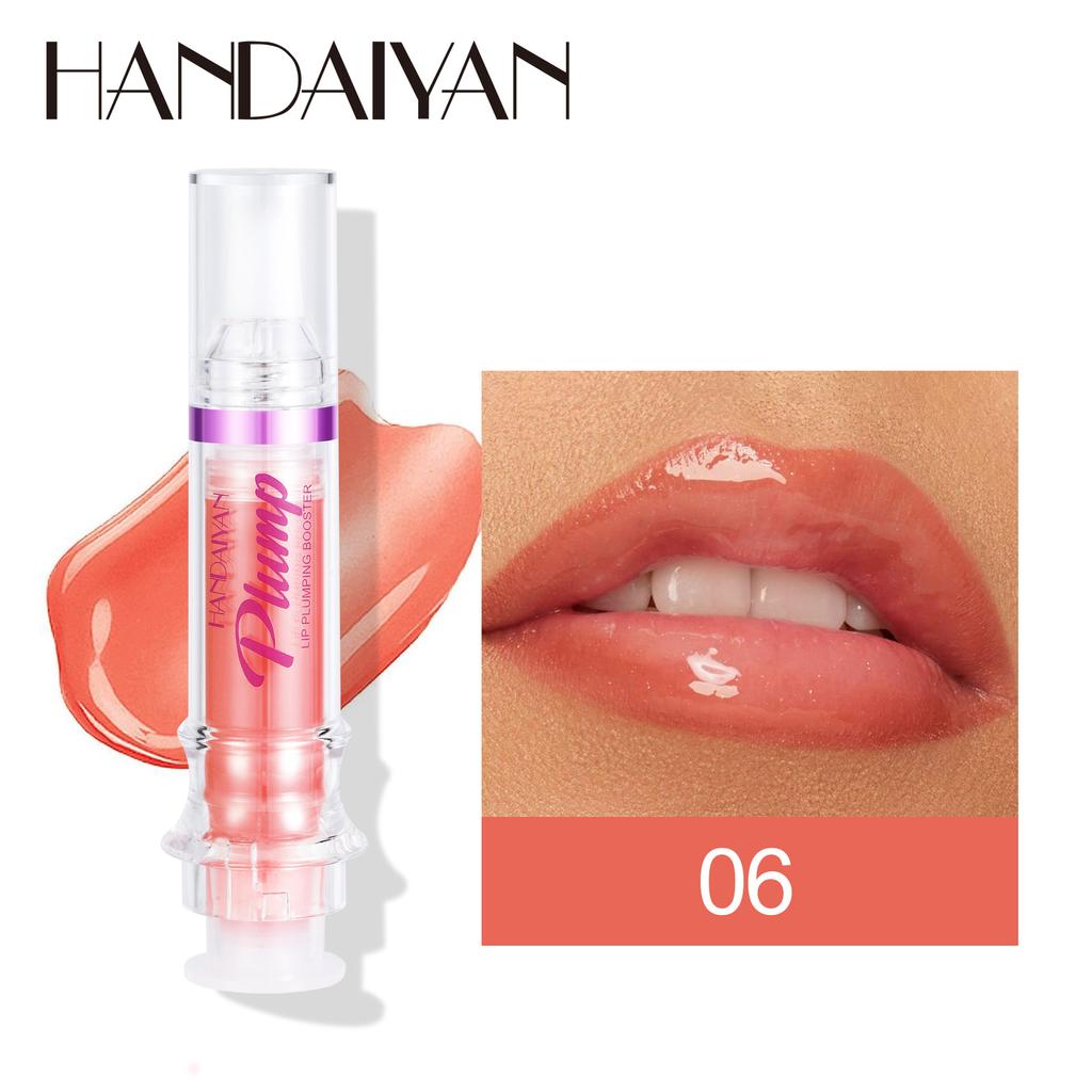 PLUMP POUT Lip Plumping Booster Gloss Haute Brillance pour des lèvres plus pulpeuses Huile pour les lèvres Crystal Volume Extreme Shine Cosmétiques Maquillages