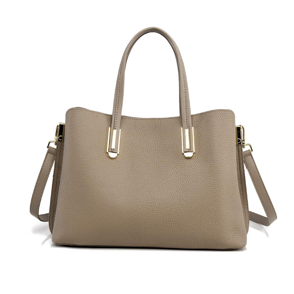 

Real Leather Women s Bag, New Minimalist Women s Handbag, High-end Feel, Top Layer Cowhide Bag, Large Capacity Commuting Tote Bag
