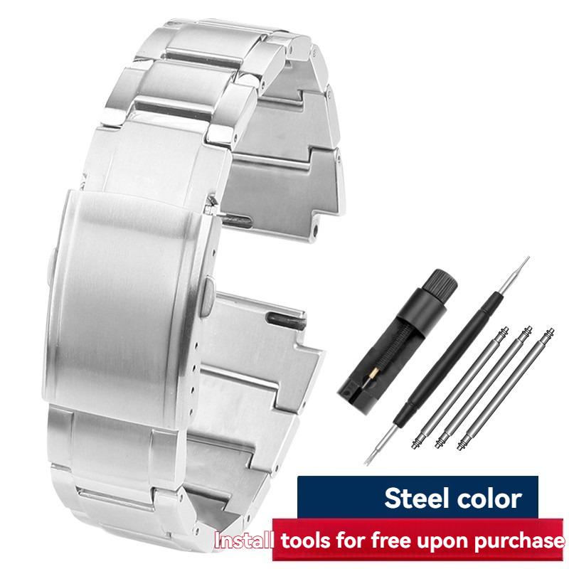 GST-B200 Silicon strap For Casio G-SHOCK 5608 GST-B200-1A modified waterproof Watchband Bracelet wristband