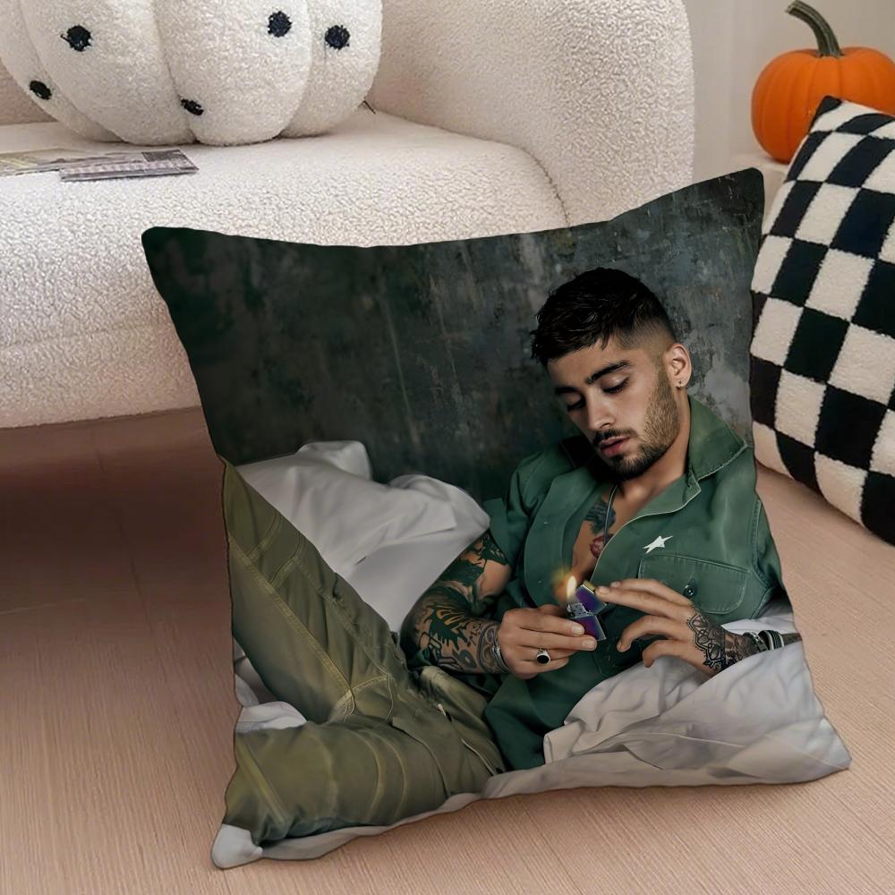 Sänger Z-Zayn Malik Kissenbezug Leinen Kissenhülle Weich Atmungsaktiv Schutz Dekoration für Sofa Raum