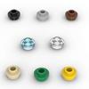 MOC 10PCS Round 85861 1x1 Plate Building Blocks Kit With Open Studs Bricks Particle Puzzle Idea Toy Children Birthday Kid Gifts