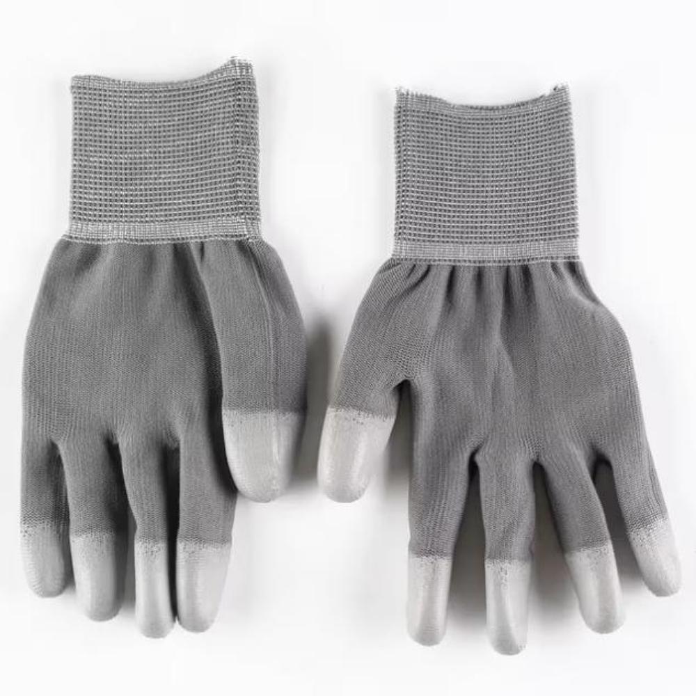 Schlanke Damen-Arbeitshandschuhe Größe S mit Fingerspitzenschutzbeschichtung