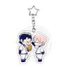 40 Styles Ace of Diamond Acrylic Keychain Chibi Cartoon Characters Eijun Sawamura Kazuya Miyuki Satoru Furuya Backpack Charm