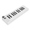 MIDI Keyboard Controller 25 Force Sensitive Keys 1 Assignable Knob Portable Smart MIDI Keyboard Controller