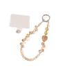 Short Bling Strawberry Phone Chain Anti-lost Pearl Mobile Phone Lanyard  Christmas Gifts