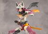 Kotobukiya (KOTOBUKIYA) Mugen Kaikou Megalomaria Metamorphose Unit Ex-Armor Ninja Fox, Approximately 82mm Tall, Non-scale Plastic Model