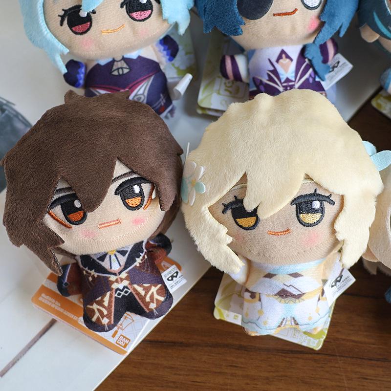 Genshin Impact Chibi Tartaglia Plush Pendant Keychain Ornament
