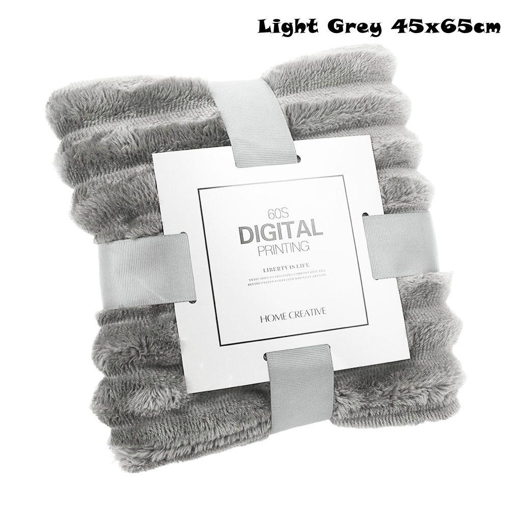 

New Double Sided Warm Blanket Skin-Friendly Breathable Throw Blanket Ultra Soft Solid Color Striped Blankets