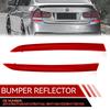 2 st vänster och höger bakre stötfångarreflexer för BMW 3-serie F30 F31 M Sport 328i 2012-2017 Biltillbehör 63147847166 63147847165