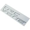 1x Corvette C6 Rear Fills Inserts Letters Lettering Emblem 3D Badge Sticker Fit for 05-13 C6 (Chrome)