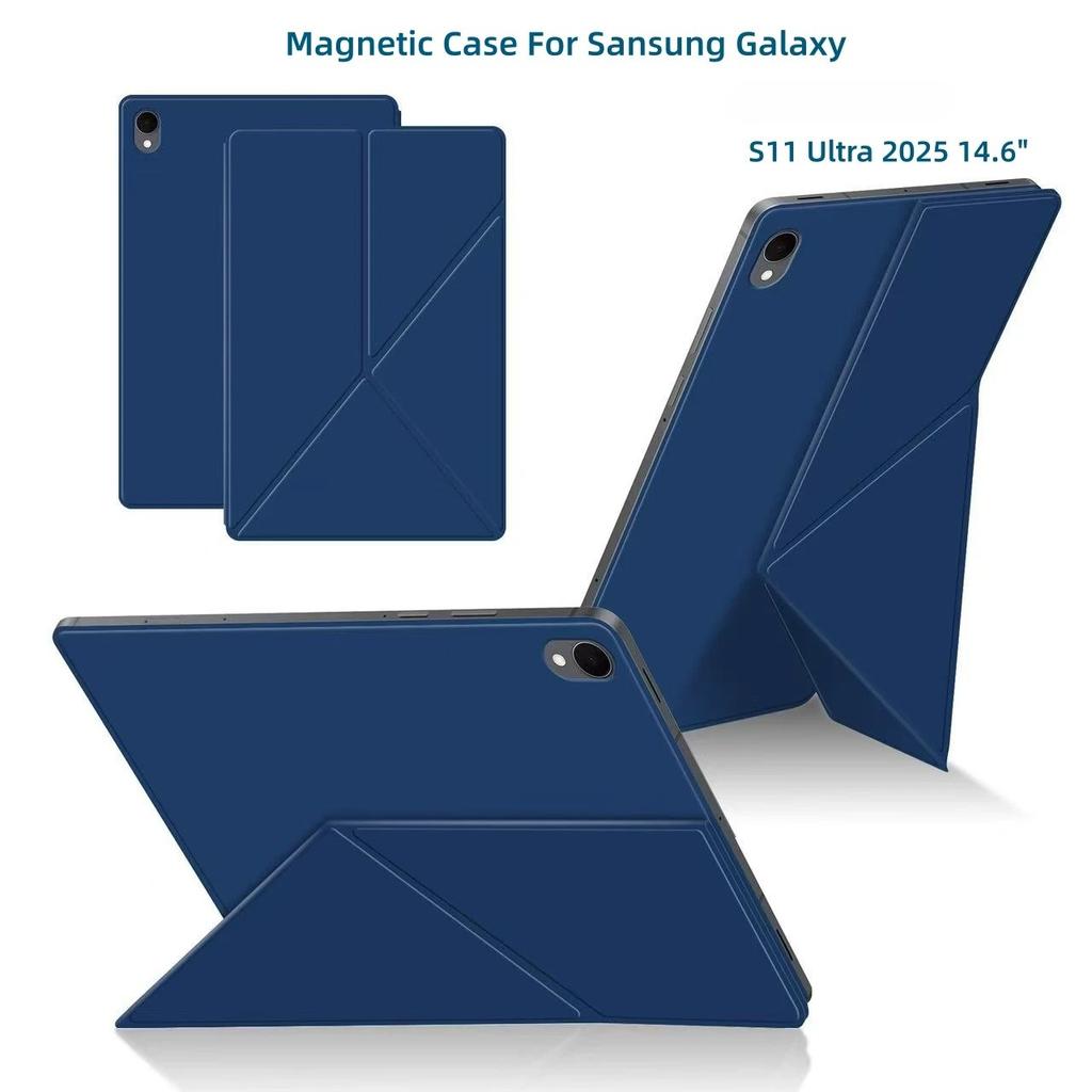 Magnetische Hülle für Tab S11 Ultra 14,6'' Tablet Intelligente Buchabdeckung für Samsung Galaxy Tab S11 Ultra 14,6 Zoll SM-X936