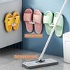 1/4Pcs U-shaped Slipper Rack Wall Mounted Storage Rack Strong Load-bearing Easy To Install Slipper Shoe Bracket