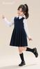 Kayiyasu Piano Recital Black Solid Cute Suitable for School Entrance Size Kids' Dress, Dress, Girls' Color, Formal, Dress, Ceremonies, Weddings,