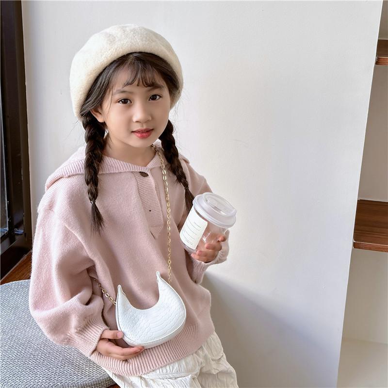 Trendy Lightweight Kids Shoulder Bag Adorable Dumpling Design For Boys And Girls