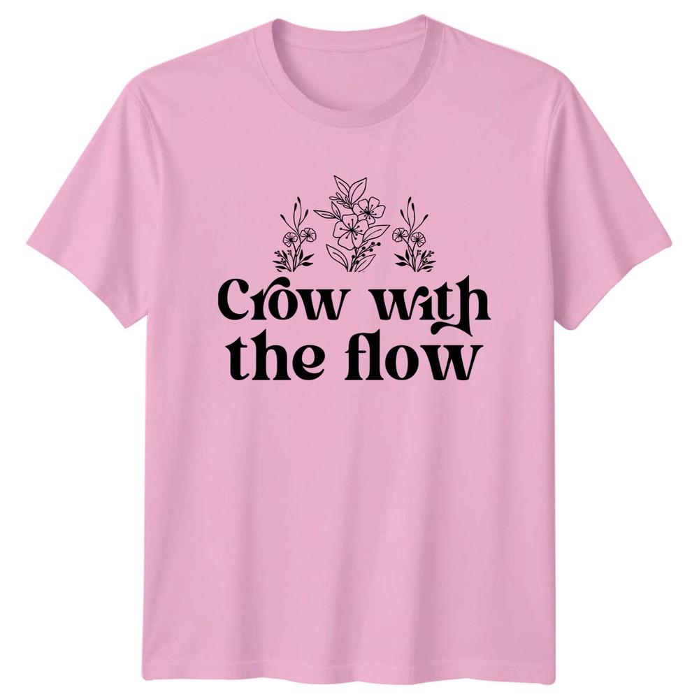 Grow With The Flow Floral Nature Graphic TShirt For UnisexUnisex