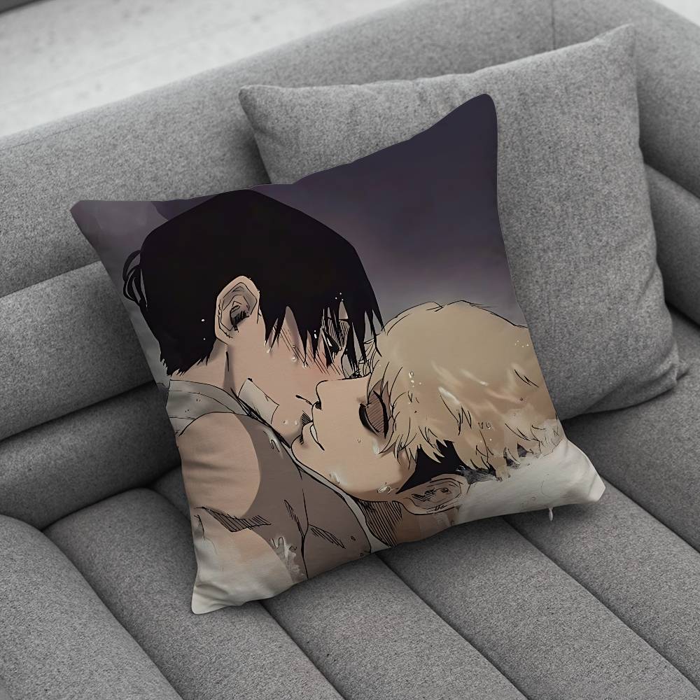 Killing Stalking  Pillow Case Pillowcase Home Sofa Cushions Car Cushions Pillowcover Office Pillowshell Pillow