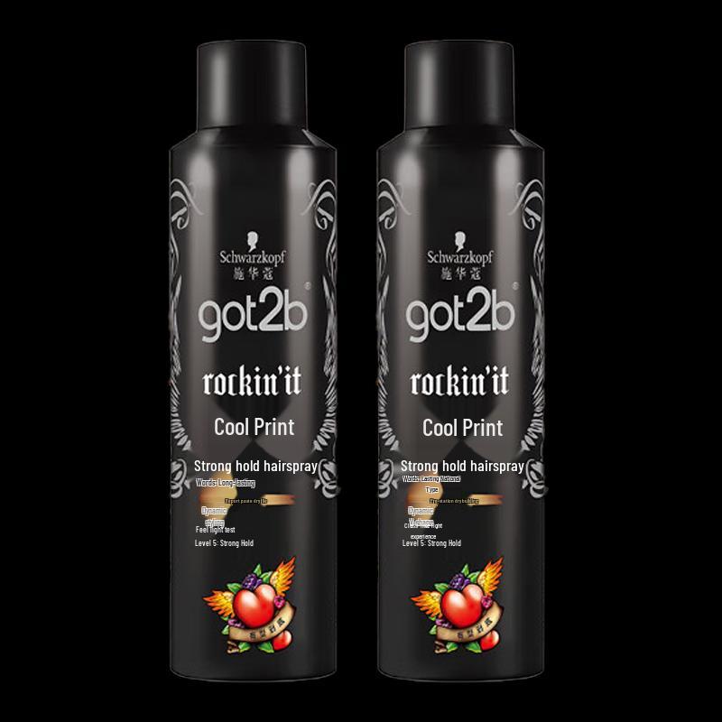 Schwarzkopf got2b Лак для волос Super Strong Hold Дуэт