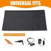 3 Piezas Cubierta de Seguridad para Cable de Extensión para Exteriores Tela Oxford Impermeable Cubierta para Enchufe Eléctrico Protector de Funda para Conectores de Cable Resistente a la Intemperie