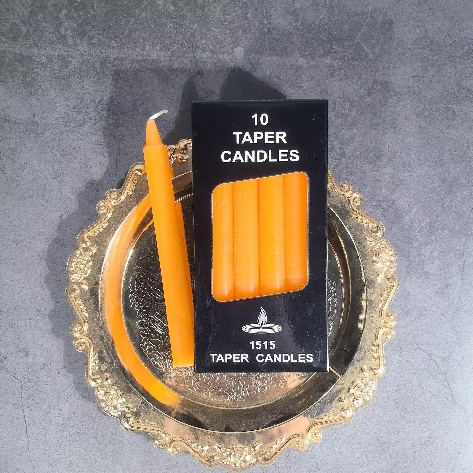 

6-дюймовый классический цветной восковой карандаш без запаха, красный и белый