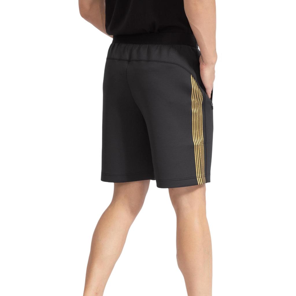 Emporio Armani FW22 EA7 Series Logo Print Loose Casual Five-Point Shorts Men shorts Coal-Black 3LPS80-PJFHZ-1996