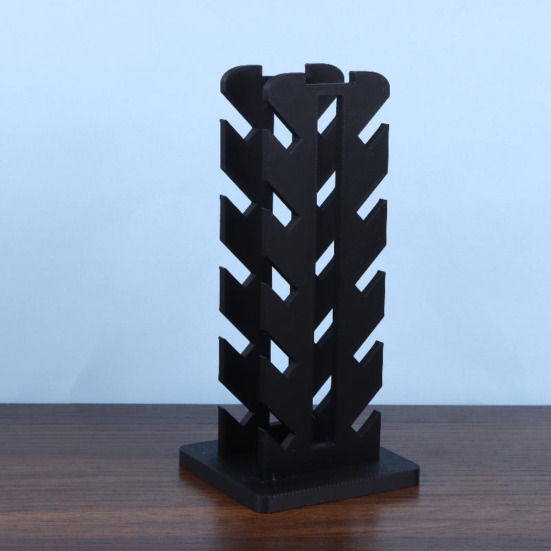 3D Printing Finger Skateboard Storage Rack Finger Skateboard Organizer Finger Skateboard Desktop Display Rack Holders чёрный