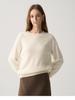 Mulberry Silk & Cashmere Blend Sweater - Soft Knit, Seamless, Round Neck Base Layer for Women