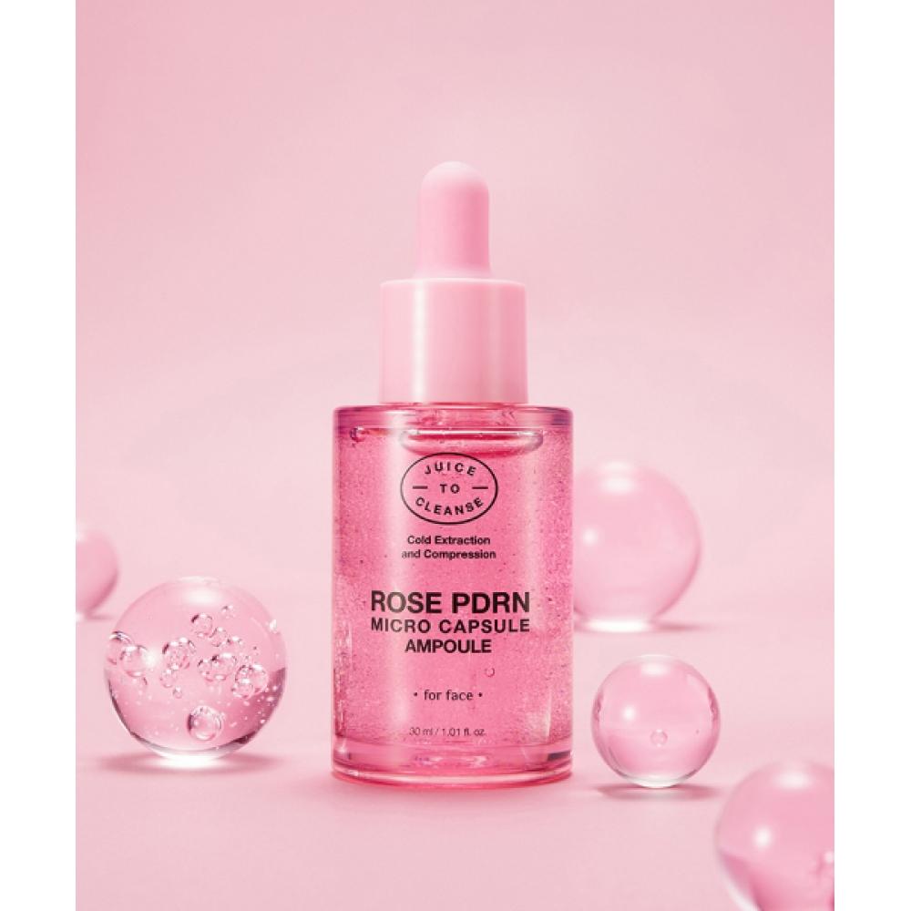 Juice To Cleanse Rose Pdrn Microcapsule Ampoule 30ml NONE