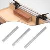 Robust Aluminum Alloy T Slot Miter Track 45 Type Removable Scale Bar for Flexible Jigs on Router and Band Saws