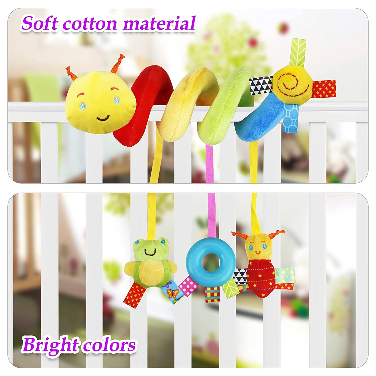 Детские спиральные плюшевые игрушки — фото 4