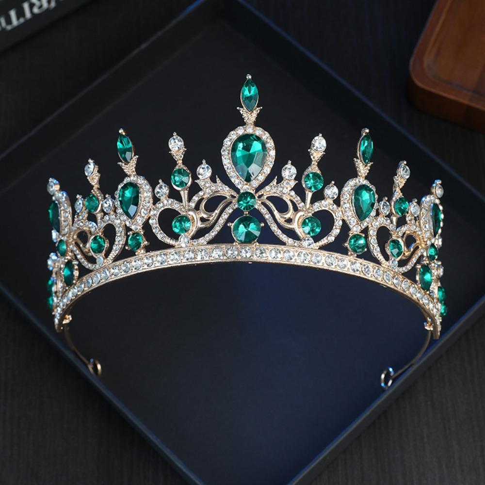 

Rhinestone Bridal Tiaras Crown Luxury Crystal Hair Accessories Wedding Party Supplies Style 5