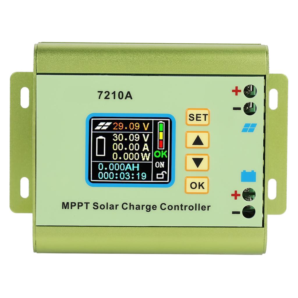 Aluminum Alloy LCD Display MPPT Solar Panel Controller for Lithium Battery