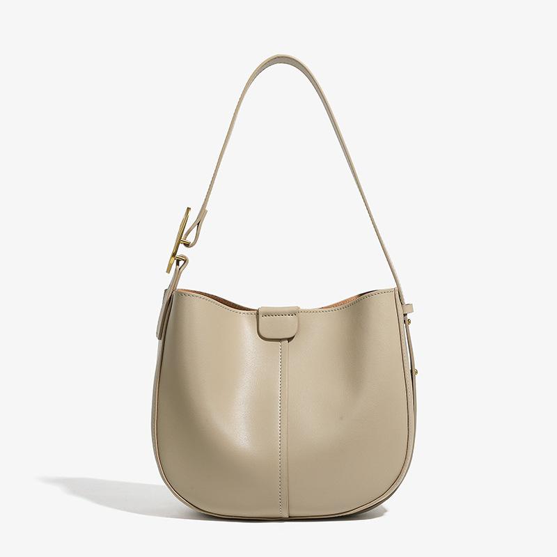 Versatile Casual Crossbody Bag, Summer New Genuine Leather Women's Bag, Luxury Single Shoulder Bag
