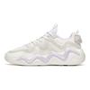 Anta Lifestyle Series Low-Top Sneakers Women Sneakers White Gray Purple 122128841-4