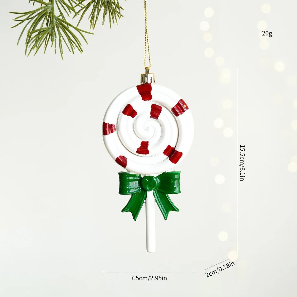 Christmas Atmosphere Balloon Dog Small Pendant Christmas Tree Snowflake House Pendant Small Ornament Wreath Accessory