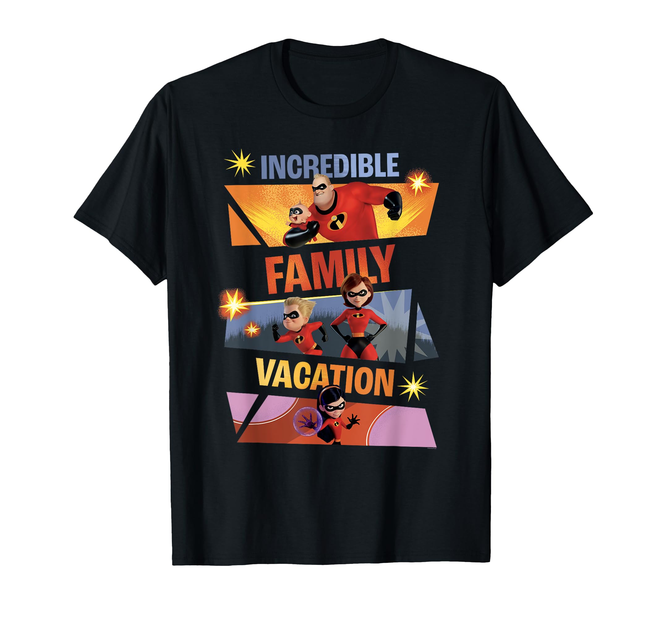 Disney & Pixar Mr. Incredible Family Vacation T-Shirt