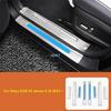 Car Style Accessories For Chery iCAR 03 Jaecoo 6 J6 2024 + Gate Scuff Plate Door Sill Welcome Pedal Rear Trunk Guard Trim Cover