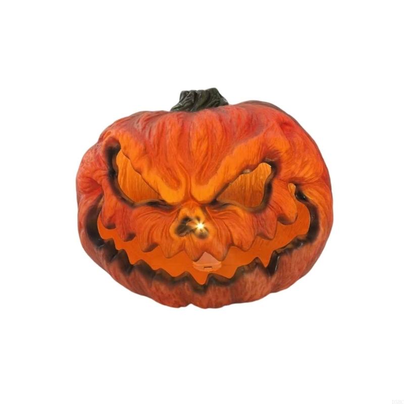 ABS Pumpkin Head Light Decorative Lighting For Seasonal Parties Store Displays Decorative Weather Proof Decoration