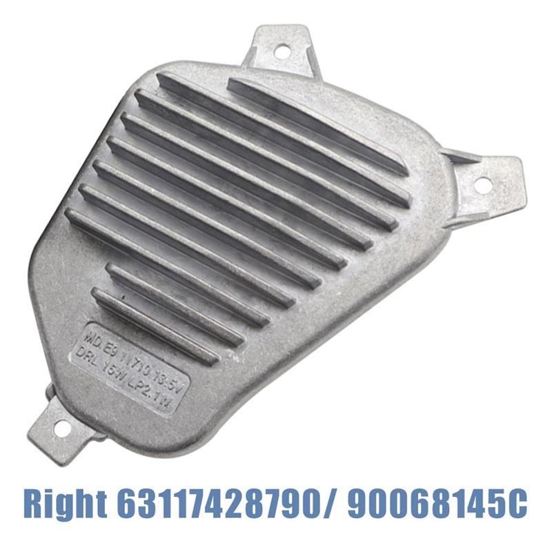 2Pcs Right Side For-BMW X1 F48 2017- LED DRL Headlight Daytime Running Light Control Module 63117428792