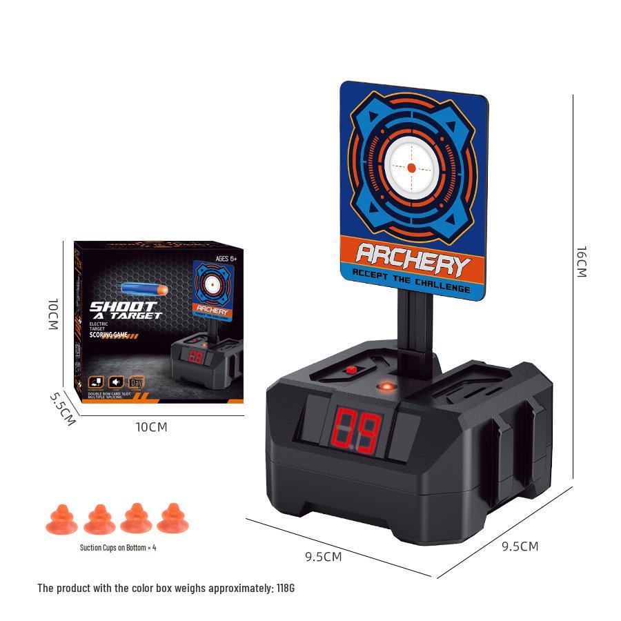 Automatic Electronic Scoring Soft Bullet Toy Gun for Kids - Moving Target Practice