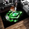 Werder Bremen LOGO Print Area Rug - Soft, Washable Non-Slip Indoor Mat for Office Chairs, Living Room, Home Office Decorative Rug
