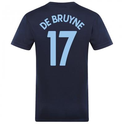 Manchester City FC Mens De Bruyne 17 Polyester T-Shirt