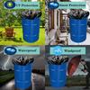 Oxford Cloth 55 Gallon Drum Cover with Drawcord Rain Barrel Dustproof Cover  Water Tanks