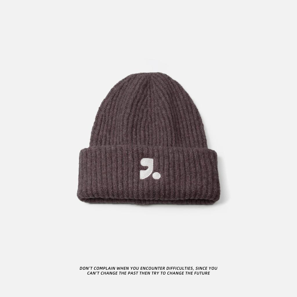 Winter Big Head Circumference Knitted Hat Women's Hat Men's Large Size Thickened Wool Hat Autumn and Winter Warm Ear Protection Loose Outdoor