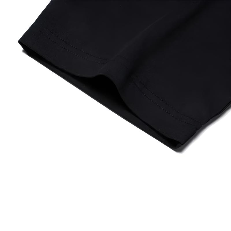 Li Ning Logo Printed Fashion Simple Breathable Comfortable Round Neck Pullover Short Sleeve T-Shirt Casual Sports Set Unisex Tops YHSV373-2+YKSV147-2