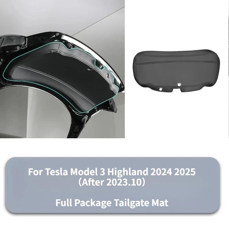 Anti-kick Pad For Tesla Model 3+ Front Rear Door Sill Under-seat Pads Threshold Strip Felt Protective 2024 New Model3 Highland