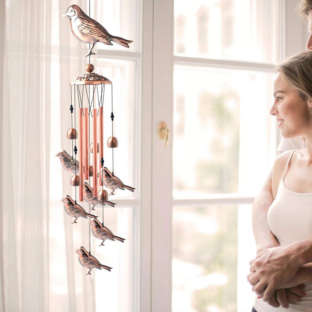 2021 Wind Chimes Aluminum Hanging Ornament Home Outdoor Garden Yard Decor