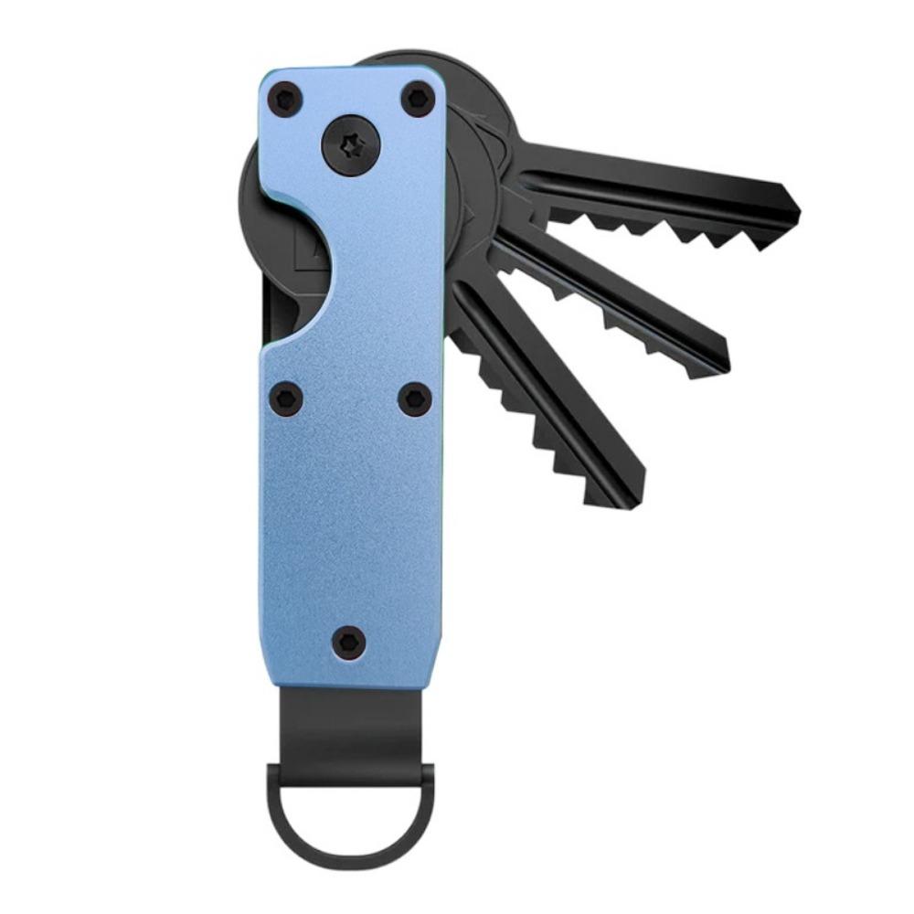 Innovative Metal Key Organizer Carbon Fiber Car Key Holder Keys Bag Key Case Holder  Women
