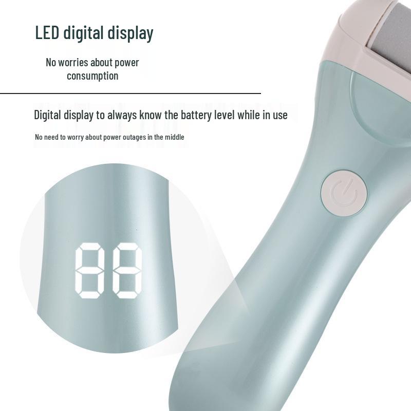 New Home Electric Foot File Callus Remover - Remove Dead Skin for Smooth Feet